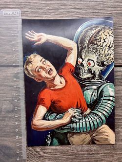 Mars Attacks print