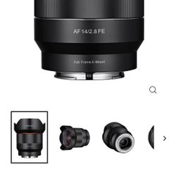 ROKINON 14MM AF Lens Never Used Brand New