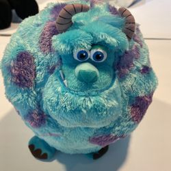 TY Disney MONSTER INC Sullivan Sully 11” PLUSH BALL stuffed animal toy 