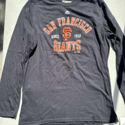 Medium Men’s San Francisco Giants Long sleeve Brand New With Tags 