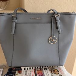 Michael Kors Ciara Shy Blue Tote 