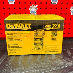 DEWALT 20V MAX XR Cordless Brushless Fixed Base Compact Router (Tool Only)