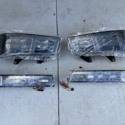 03-14 express/savana 1500 03-23 express/savana 2500 headlights set