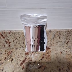 Bands 6 Pack Compatible with Apple Watch Band
apple Watch Series 10 9 8 7 6 5 4 3 SE Ultra 2
 40mm 42mm 44mm 45mm 49mm Women Men, Breathable Waterproo