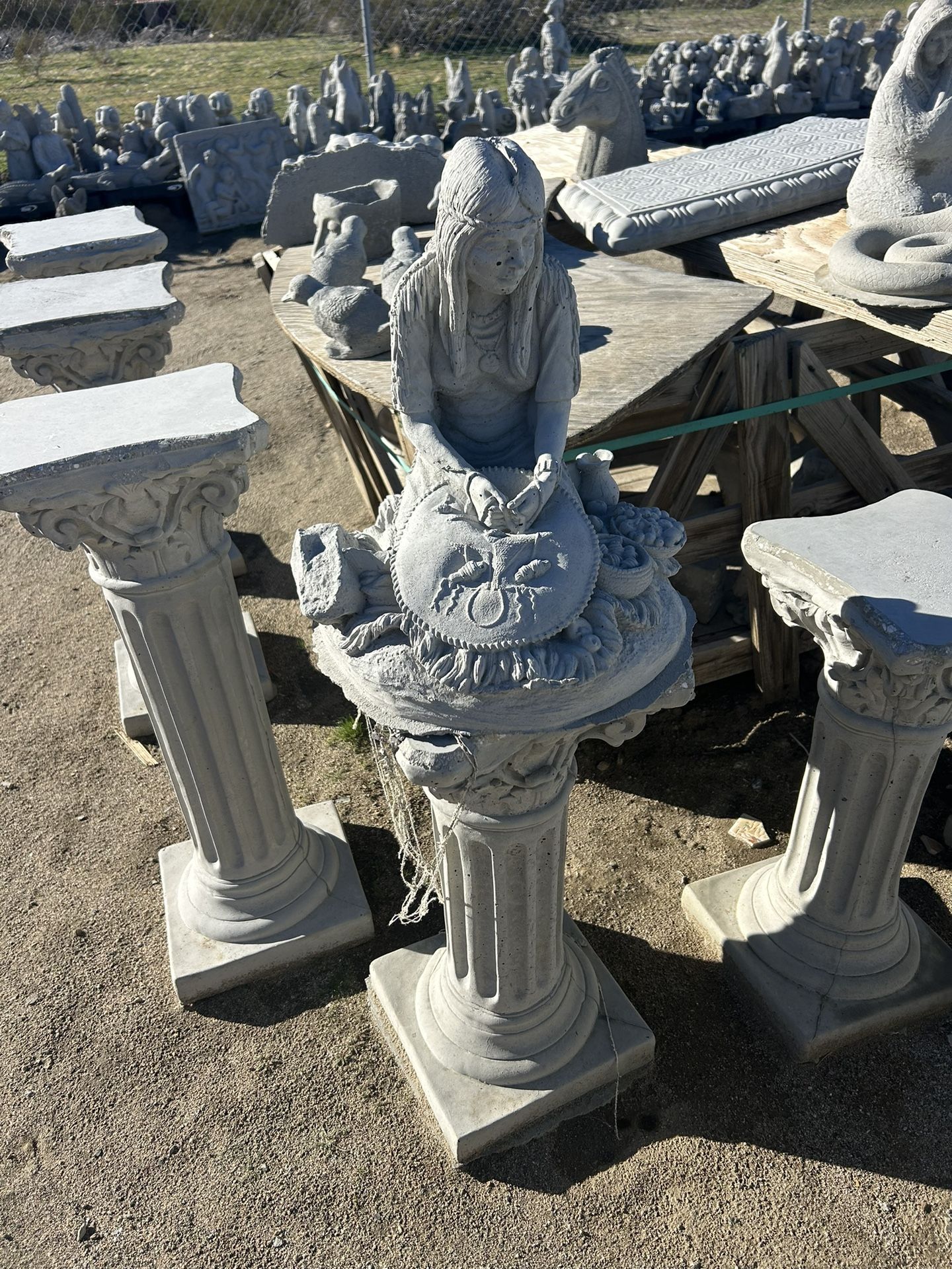 New Indian Made Out Of Cement