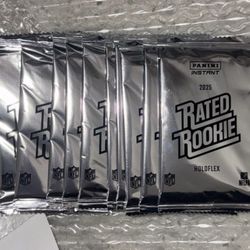 2025 Panini Instant NFL Rated Rookie Holoflex - 2 Card Pack SEALED