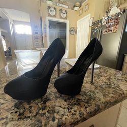 Sergio Rossi Black Heels