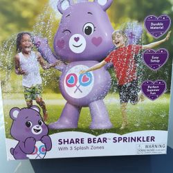 SPRINGLER FOR POOLS CARE BEAR 