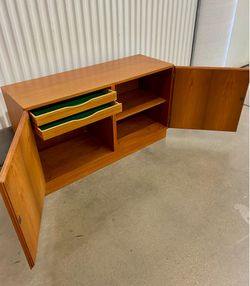 MCM 1960’s danish solid teak sideboard by Omann Jun
