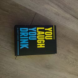 You Laugh You Drink Party Card Game