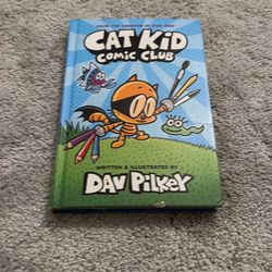 Cat kid comic club book