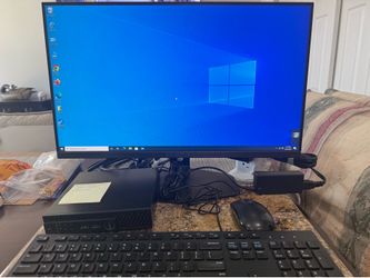 Dell Optiplex 3050 Micro form factor computer, IntelCore i5-7500t , 8 gb ddr4 , 500 gb hd, mouse and keyboard include