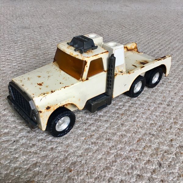 Vintage Nylint Pressed Steel Tow Truck Wrecker Parts or Restoration