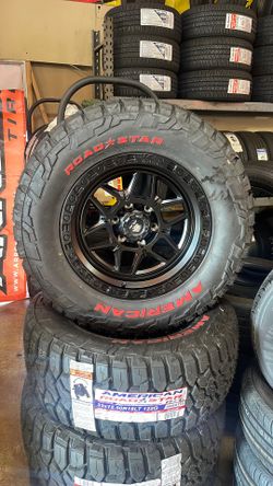 18x9 6x139.7 ASLAN ATX WHEELS & 33x12.50R18 AMERICAN ROADSTAR R/T $1595.00 🚨🚨🚨
