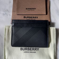 Burberry Sandon Check Card Holder