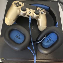 PS4 + Controller + Headset +  7 Paid Games Included 