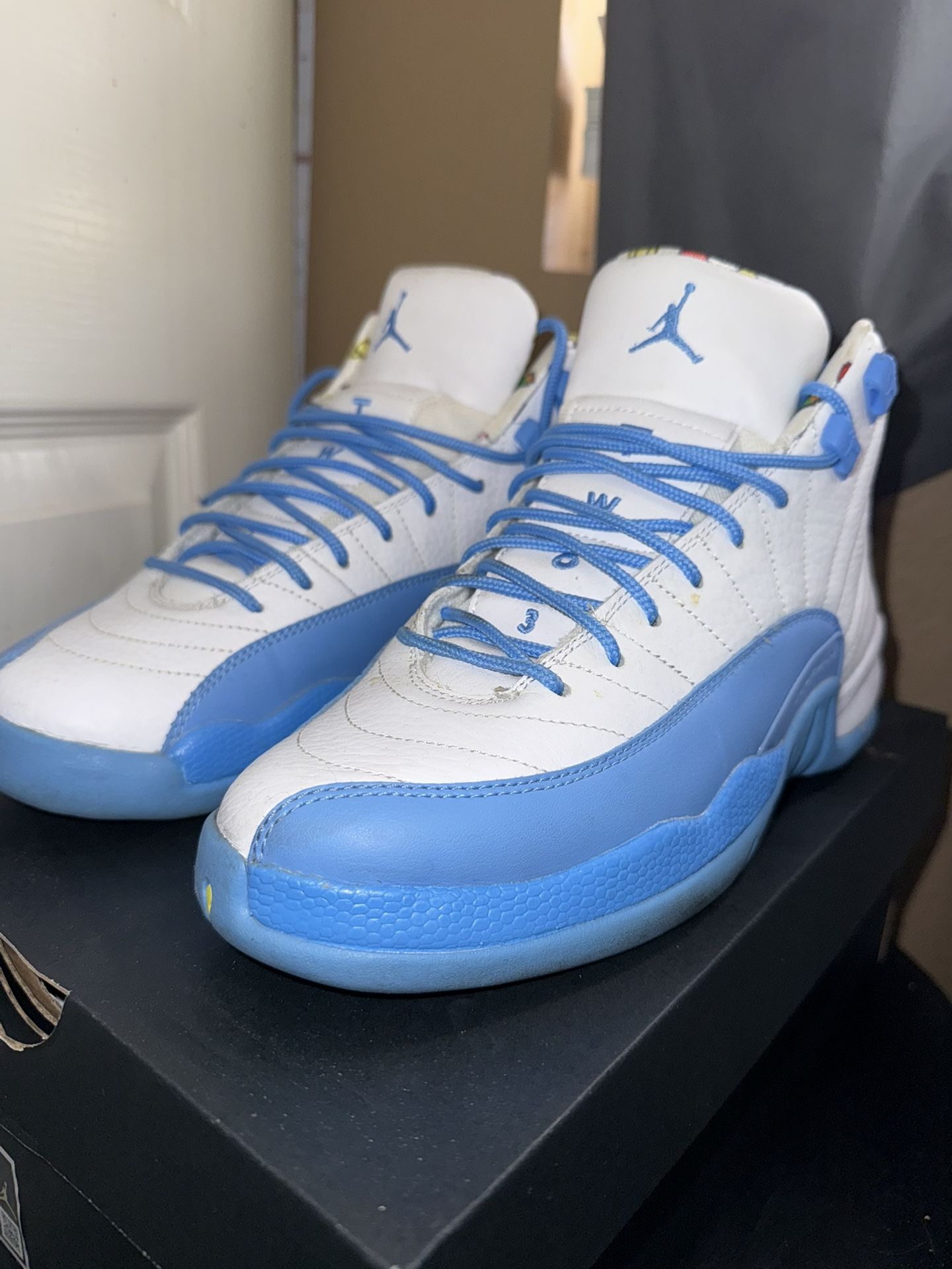Jordan 12 Retro Emoji Leather