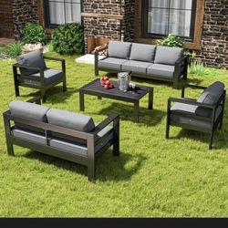 Patio Set With Coffee Table 