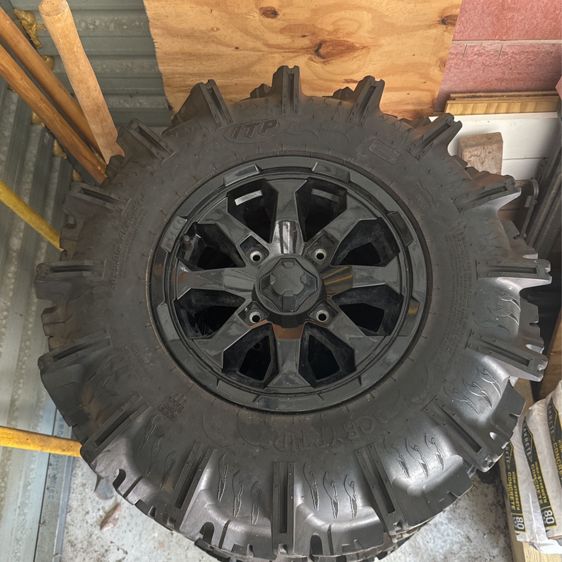 95 Percent New Mud Tires And Tons