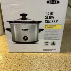 New Bella 1.5 Quart Slow Cooker