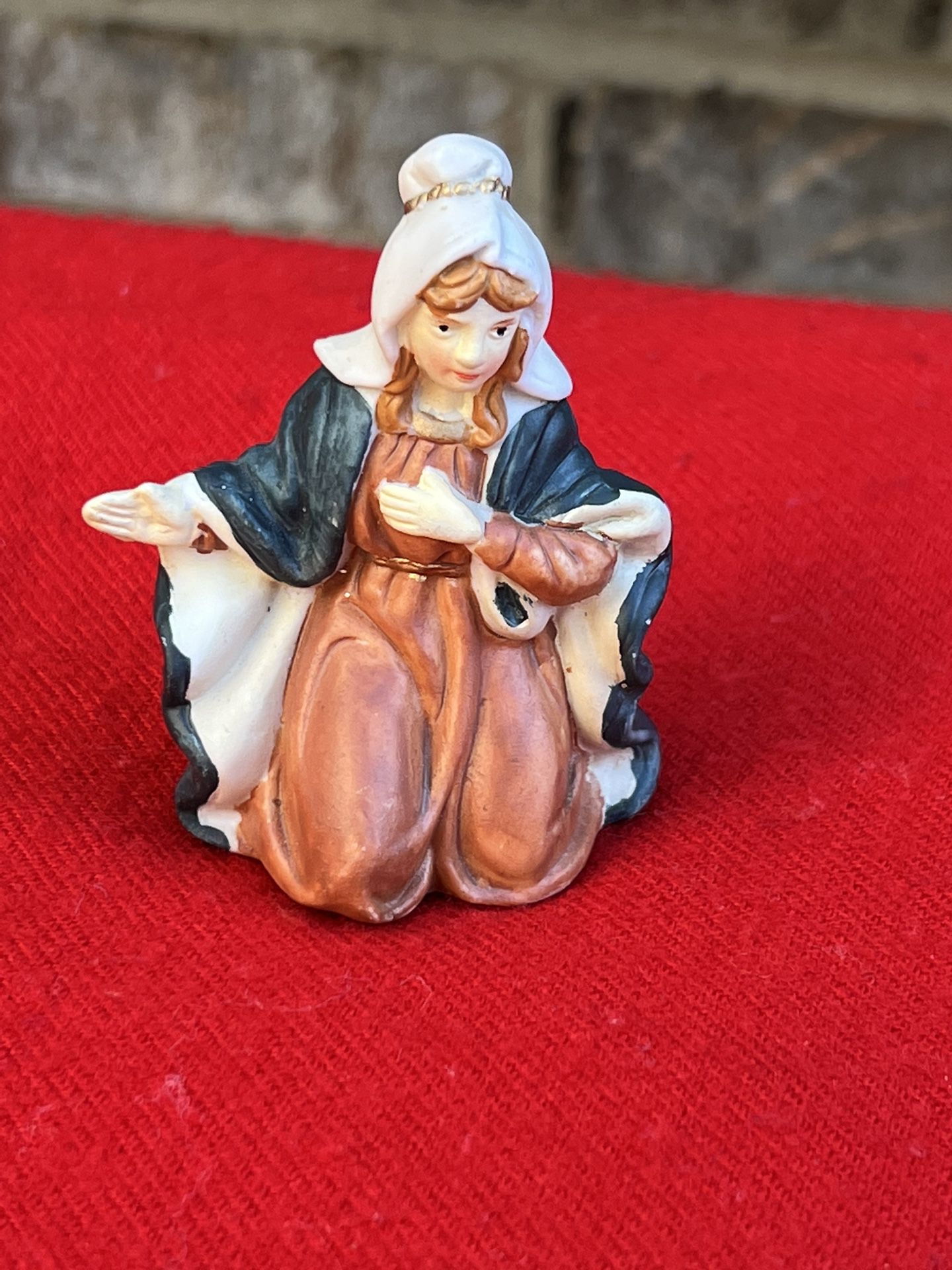 Virgin Mary Figure Nativity Scene 
