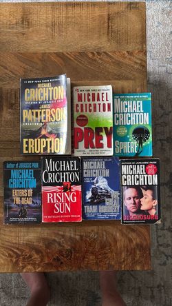 Michael Crichton books