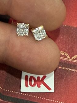 10K Solid Gold Earring For Wedding