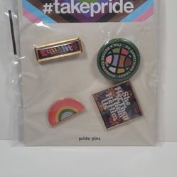 4 Pack Pride Pins