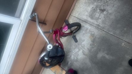 Schwinn pink tricycle