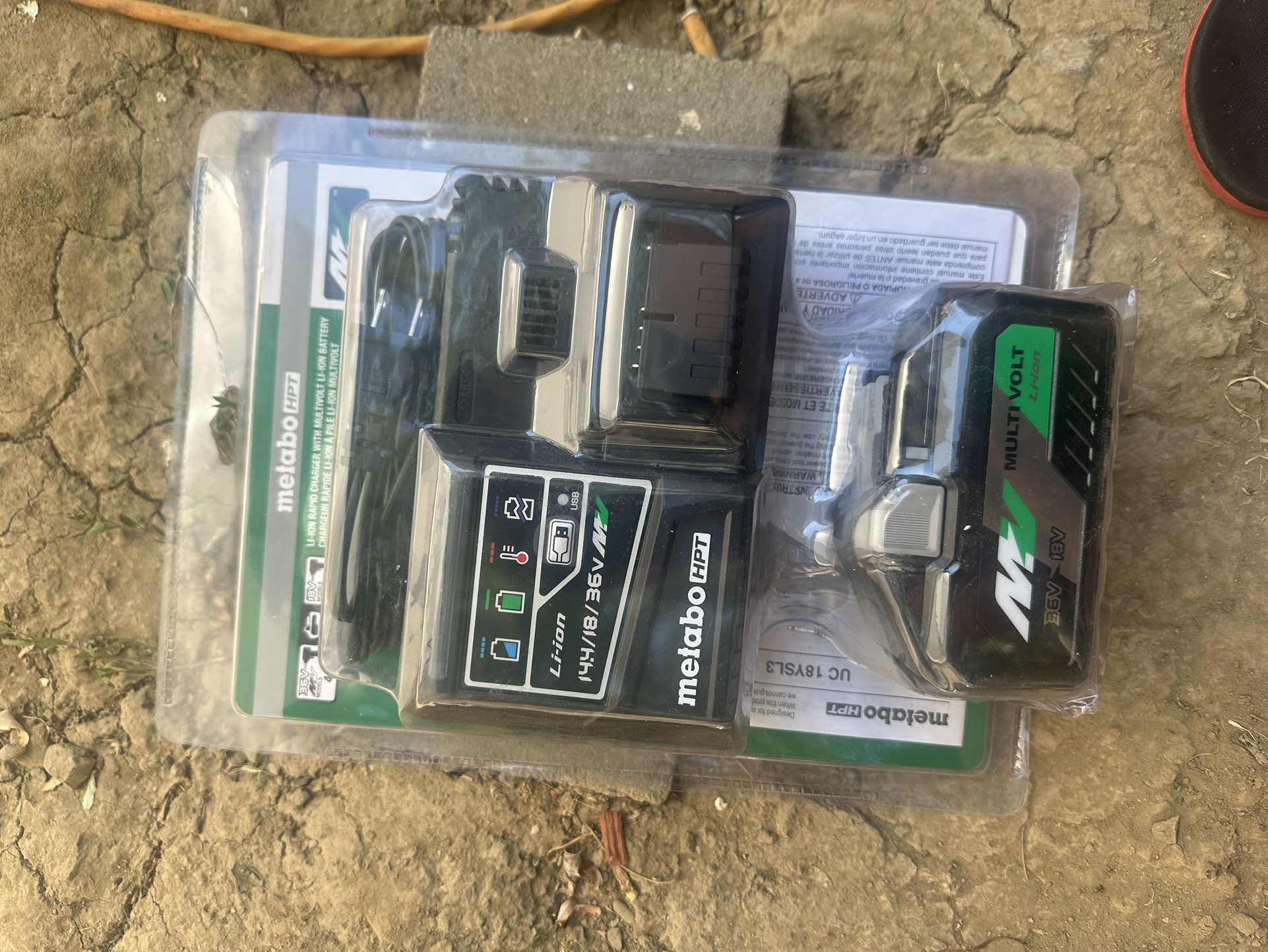 Metabo Charger And Batteries All Brand New