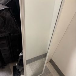 White large mirror (13x49)