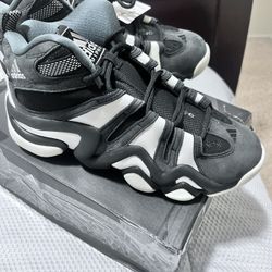 Adidas Crazy 8 Size 9 Mens Black / White Cloud IF2448 NBA  Brand New with Box  and Tag LOOK!!!