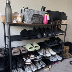 large shoe rack