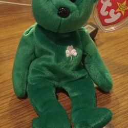 Ty Beanie Baby Erin, 4th Generation, Original Rare Mint Condition 