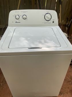 Amana super capacity washer