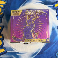 Scarlet & Violet Miraidon Purple ETB SEALED