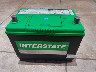 Interstate Battery group MT 24F Silver, 700 Acc. Made in 9/2025,  The price is $100 cash