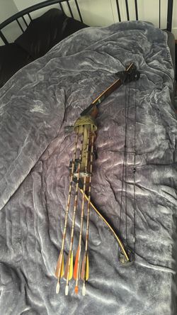 Browning Compound Bow with Arrows and Quiver