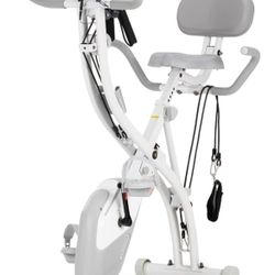 Foldable Stationary Exercise Bike – Great Condition!