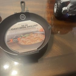 10in Cast Iron Skillet