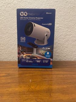 PROJECTOR-Tzumi Go Theater LED Home Cinema Projector