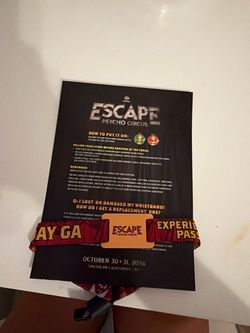 Escape Halloween 2 day GA ticket