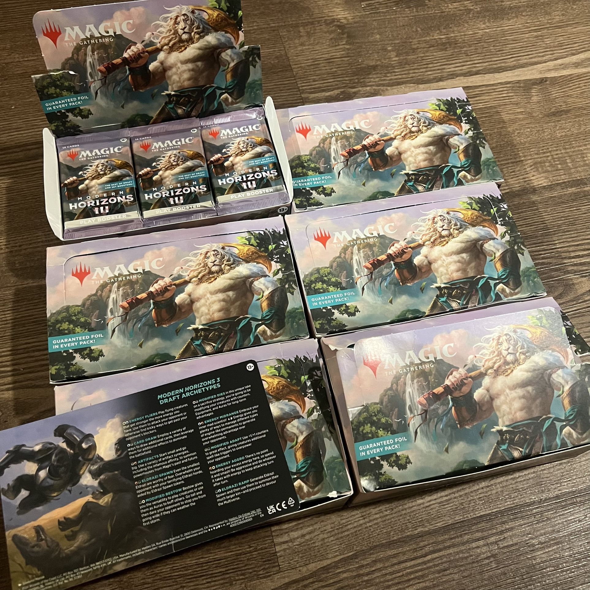 Modern Horizons 3 magic play booster boxes