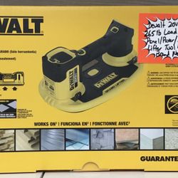 Dewalt 20V Max Grabo 265lb Load Capacity Plastic Panel/ Paver/ Flooring Vacuum Lifter Tool Only Brand New 