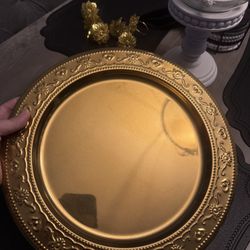 Gold Charging Plates