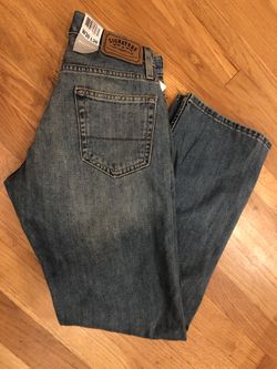 Men size 30x30 Signature by levi strauss co. Jeans Bootcut Light Wash Size 30X30 Denim