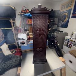 32” Oriental Cherrywood Cd Tower 