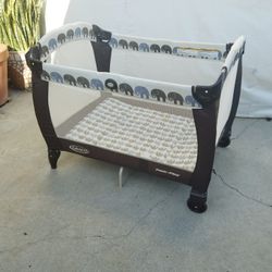 Baby Playpen With Bassinet And Changing Station Included