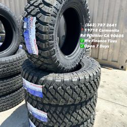 285/70R17 LT ATLANDER MUD TERRAIN Set of Tires Installed and Balanced Set de Llantas Nuevas Instaladas y Balanceadas