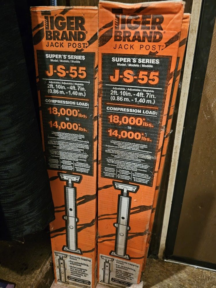 TIGER BRAND JACK POST "NEVER OPENED"